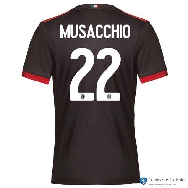 Camiseta Milan Tercera equipo Musacchio 2017-18